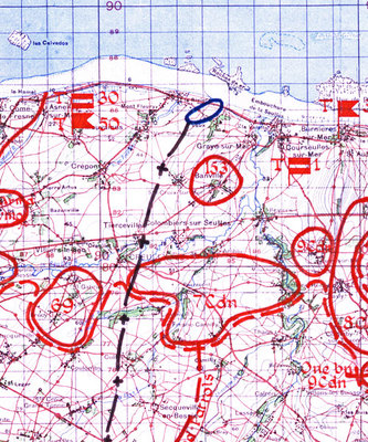 2 Army Beachhead Normandy 2400 6/7 June 1944 :: Military Library ...